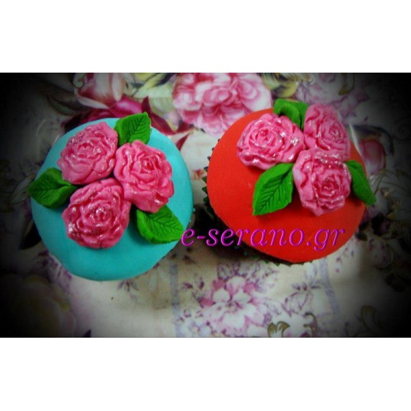 Cupcakes τριαντάφυλλα