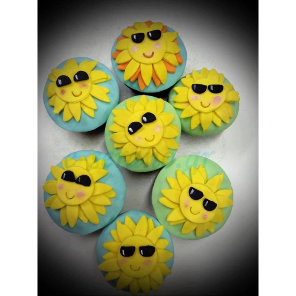 Cupcakes ήλιος