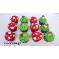 Cupcakes με θέμα δάσος-ζωάκια