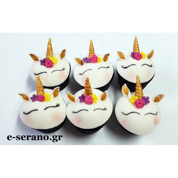 Cupcakes unicorn-μονόκερος